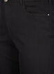  Gemma-jeans met hoge taille en rechte pasvorm, Zwart, Packshot image number 2