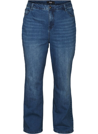 Jeans met extra hoge taille