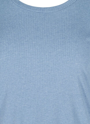 T-shirt met korte mouwen in rib, Infinity , Packshot image number 2
