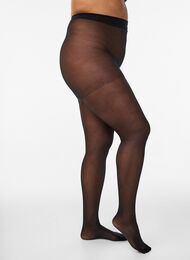 40 denier panty met lichte compressie, Zwart