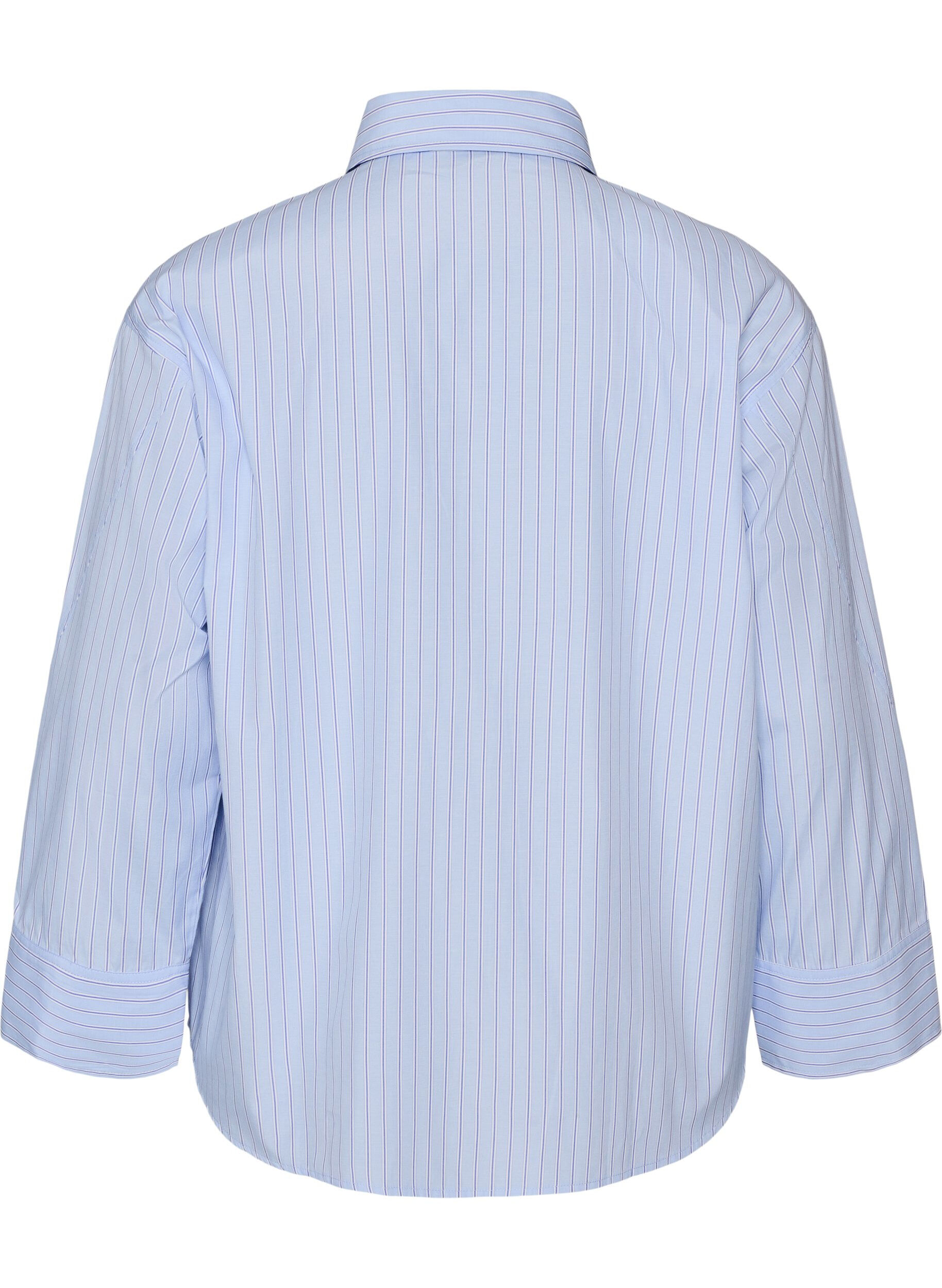 ZizziLosvallend shirt met strik, Blauw, Packshot image number 1