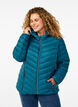 Lichtgewicht jas met capuchon, Blauw, Model image number 0