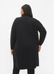 Sweatdress van modalmix met hoge hals, Black, Model image number 1