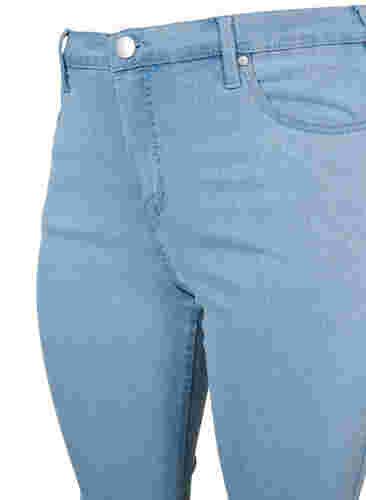 super slim fit Amy jeans met hoge taille, Ex Lgt Blue, Packshot image number 2