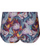 Bikinibroekje met hoge taille en print, Groen, Packshot image number 1