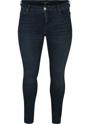 Amy jeans, Dark blue washed, Packshot image number 0