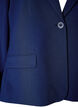 Klassieke blazer met knoopsluiting en zakken, Blauw, Packshot image number 2