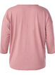 Jersey blouse met 3/4 mouwen, Rood, Packshot image number 1