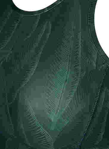 Sportbeha met print, Leaf Comb , Packshot image number 2