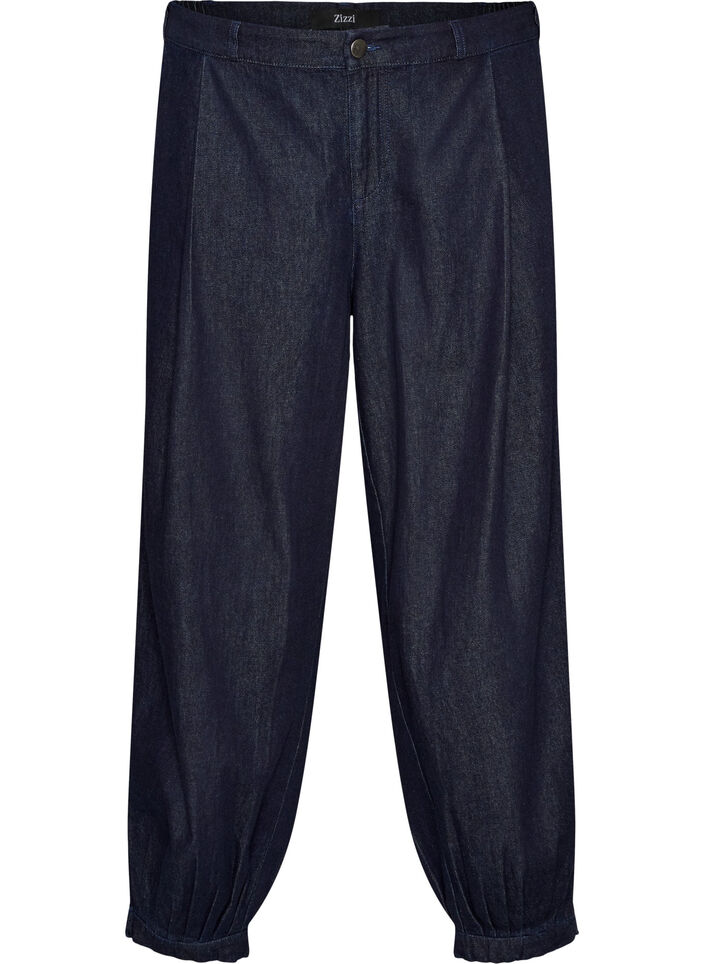 High waist ballonjeans, Blauw, Packshot image number 0