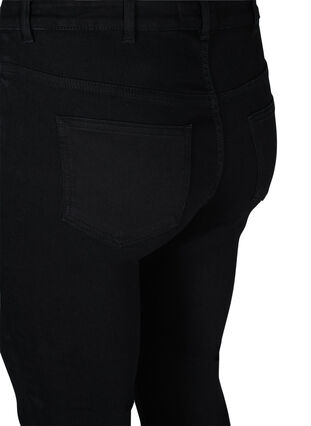 Super smalle Amy jeans met hoge taille, Black, Packshot image number 3