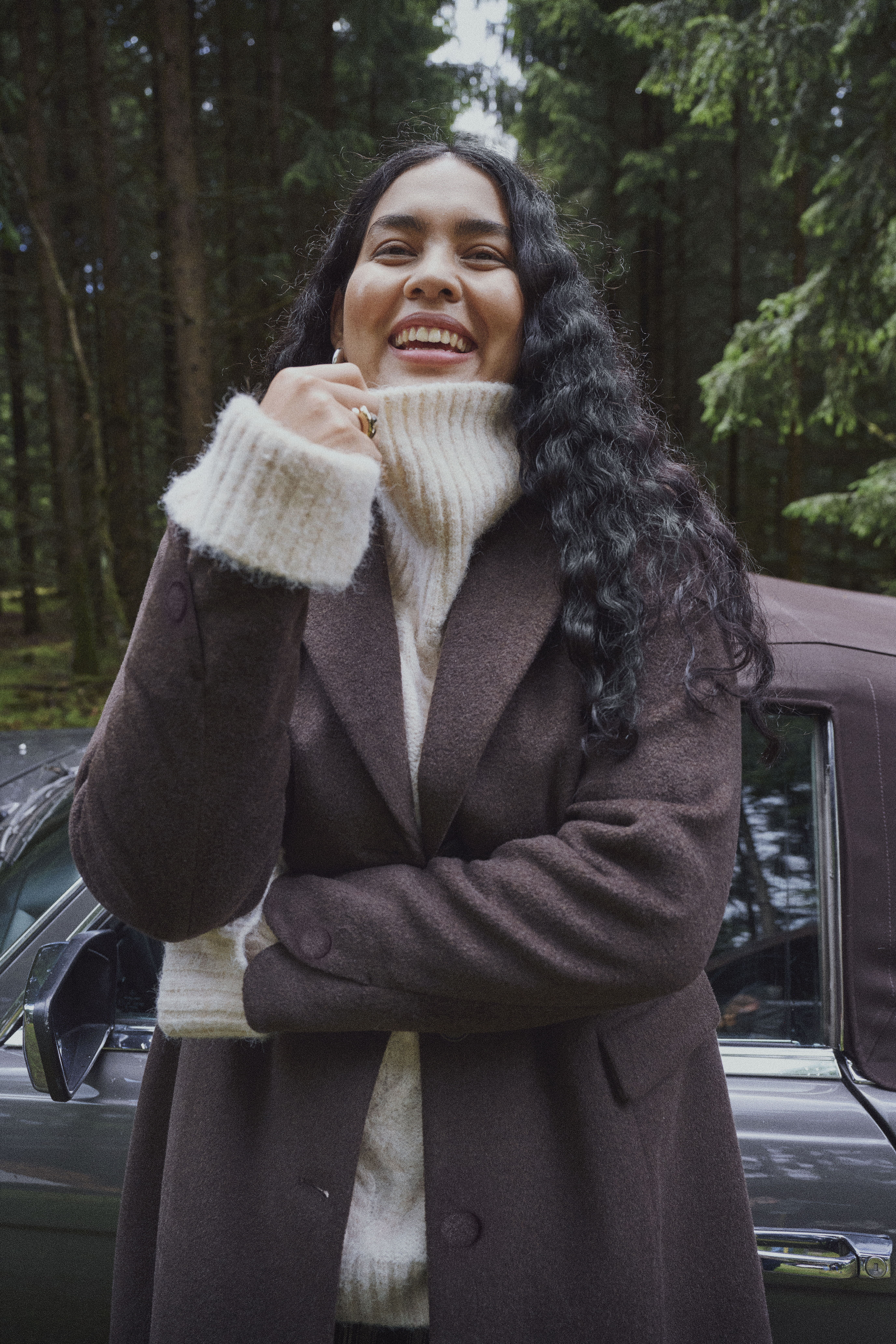 ZizziKlassieke knusse herfststijl, , Model
