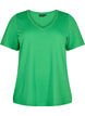 FLASH - T-shirt met v-hals, Kelly Green, Packshot image number 0