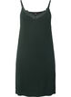 Pyjama jurk met kanten rand in viscose, Groen, Packshot image number 0