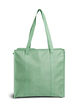 Shoppingtas met ritssluiting, Groen, Packshot image number 1