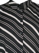 Gestreepte shirt met lange mouwen, Black Stripe, Packshot image number 2