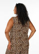 Top met print en V-hals, Groen, Model image number 2