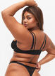 Beugel BH met string details, Black, Model image number 1