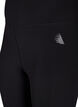 CORE, SUPER TENSION TIGHTS - 3/4 sportlegging met zakje, Black, Packshot image number 2