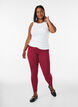 Basic legging in viscose, Rood, Model image number 1