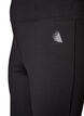 Bootcut trainingstights met hoge taille, Zwart, Packshot image number 2