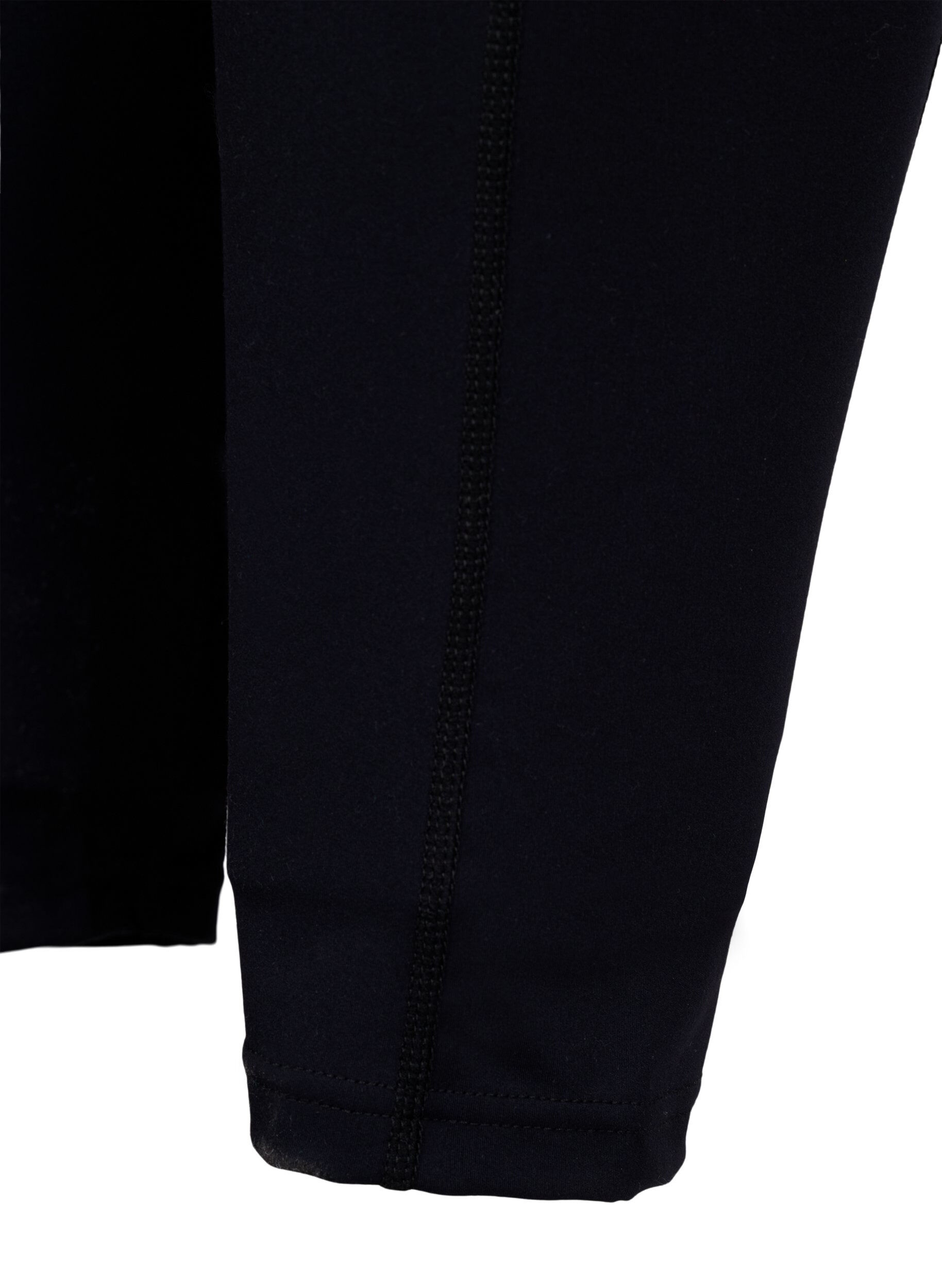Zizzi7/8 training panty met zakken, Zwart, Packshot image number 3