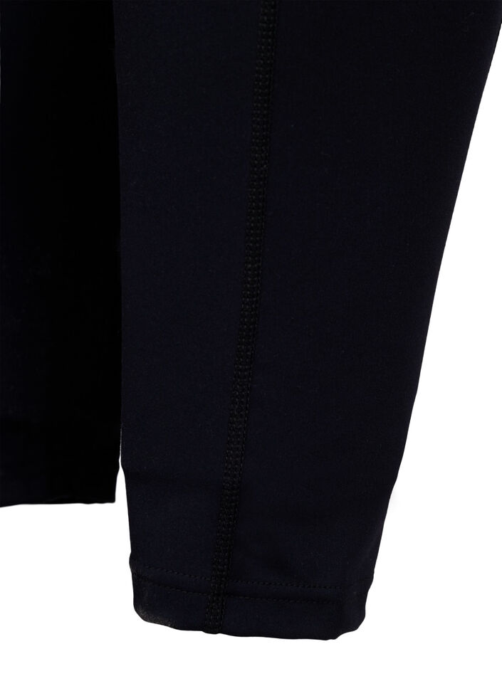 7/8 training panty met zakken, Zwart, Packshot image number 3