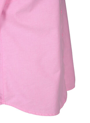 Katoenen overhemd met lange mouwen, Pink Frosting, Packshot image number 3