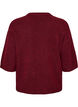 Los gebreide shirt met korte mouwen, Rood, Packshot image number 1