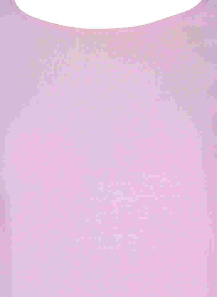 Viscose jurk met rugdetail, Mauve Mist, Packshot image number 2