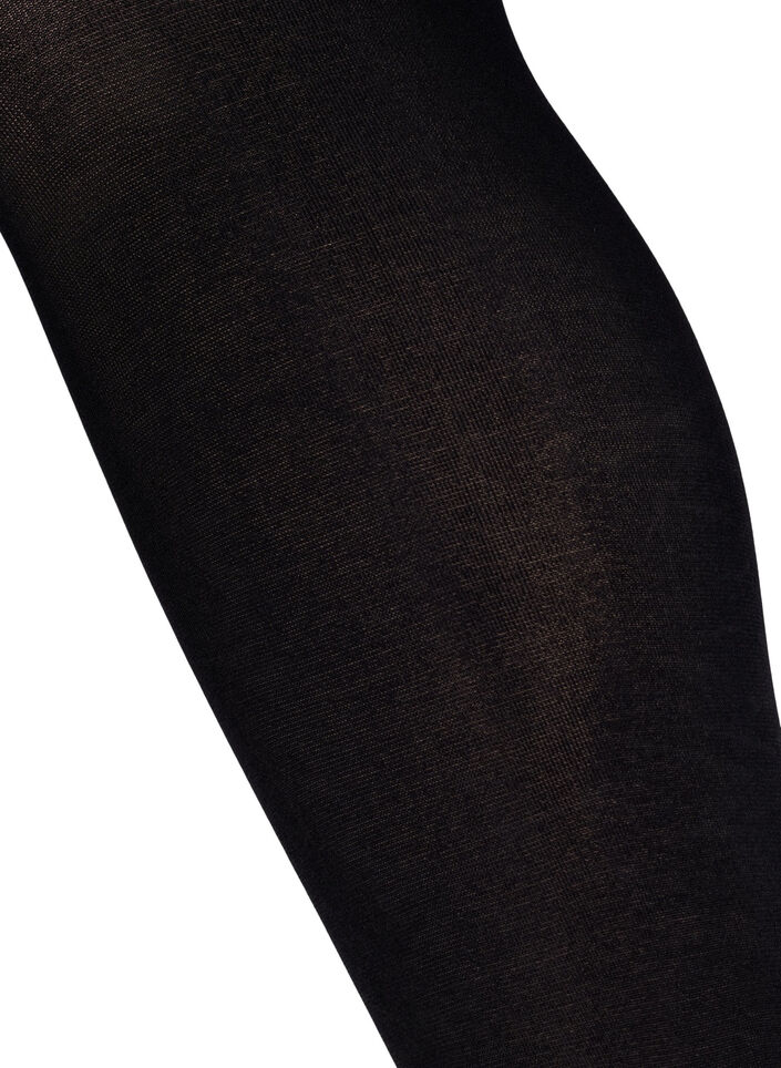 Panty van 100 denier met push-up, Zwart, Packshot image number 1