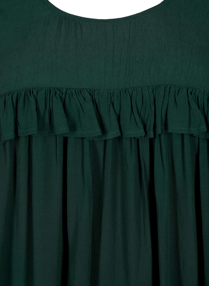 Tuniek van viscose met ruches, Scarab, Packshot image number 2