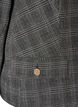Korte blazer met een geruit patroon, Grijs, Packshot image number 3