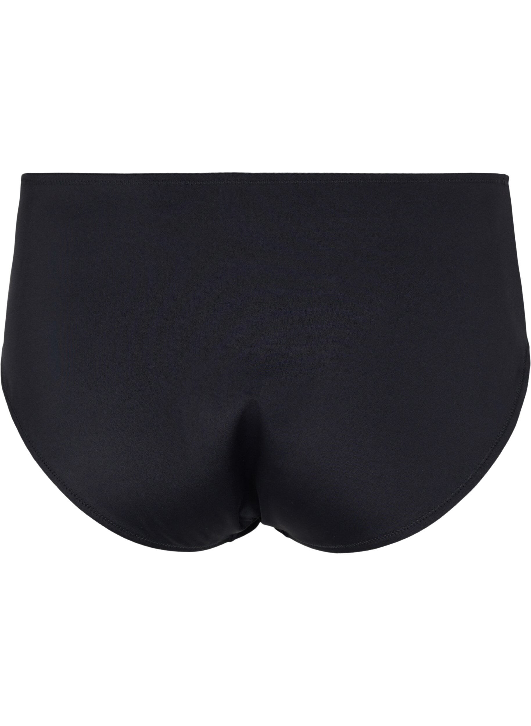 Zizzi Tai slip met kant, Black, Packshot image number 1