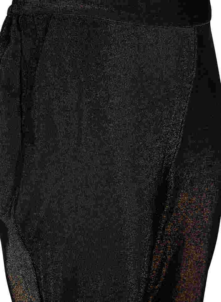 Maddison broek met glitter, Black w. Lurex, Packshot image number 2