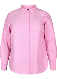 Katoenen overhemd met lange mouwen, Pink Frosting