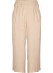 Losse broek met elastische tailleband en zakken, Beige, Packshot image number 0