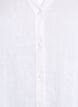 Lange shirt in linnen en viscose, Wit, Packshot image number 2