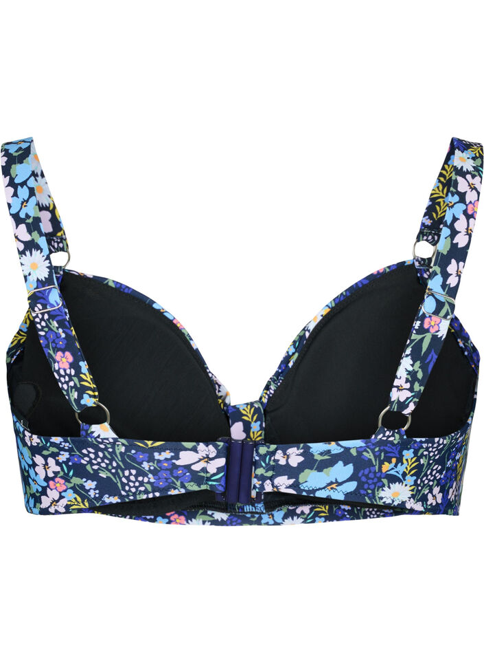 Bikini top met print, Ditsy Flower, Packshot image number 1