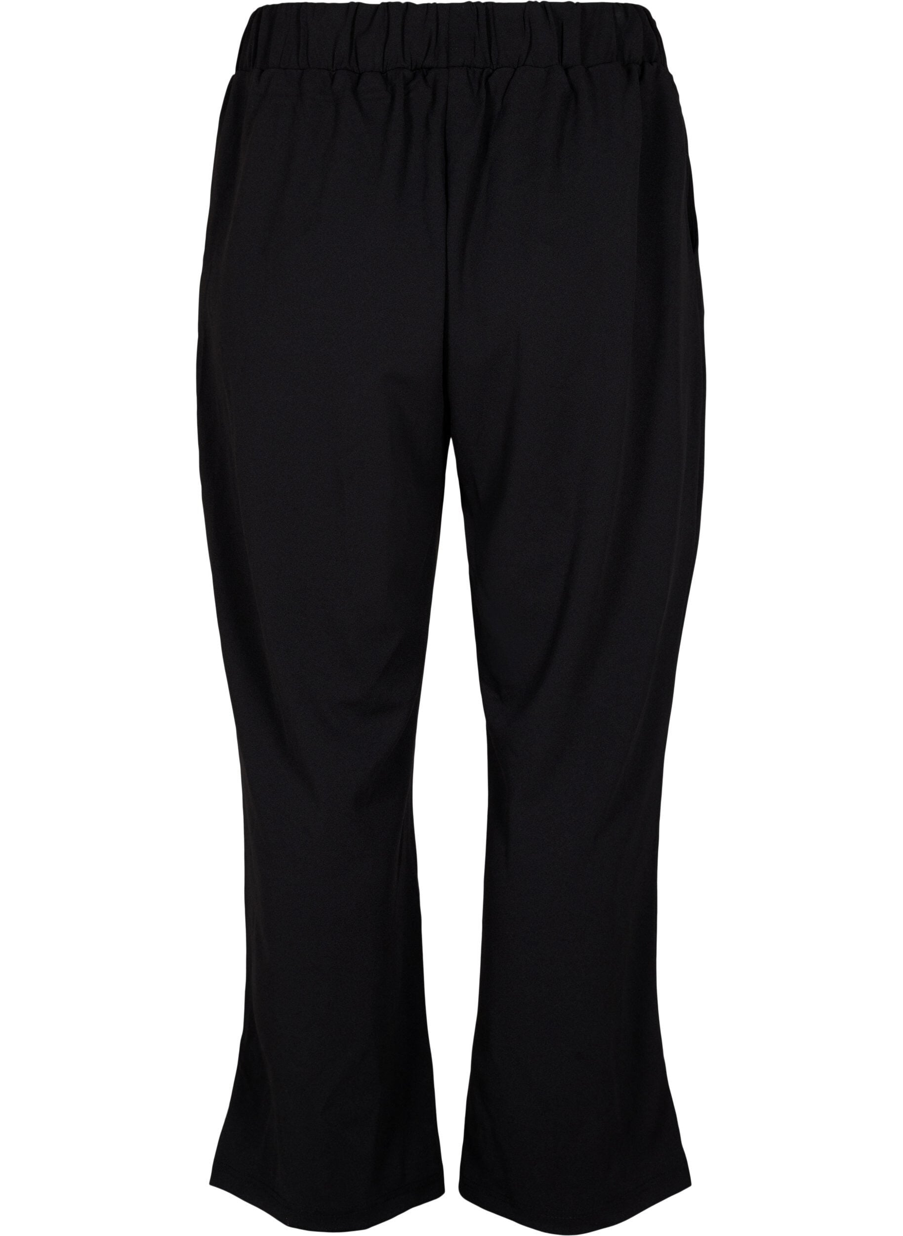 ZizziLosse broek met zakken, Zwart, Packshot image number 1