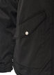 Gewatteerde parka met afneembare capuchon, Zwart, Packshot image number 3