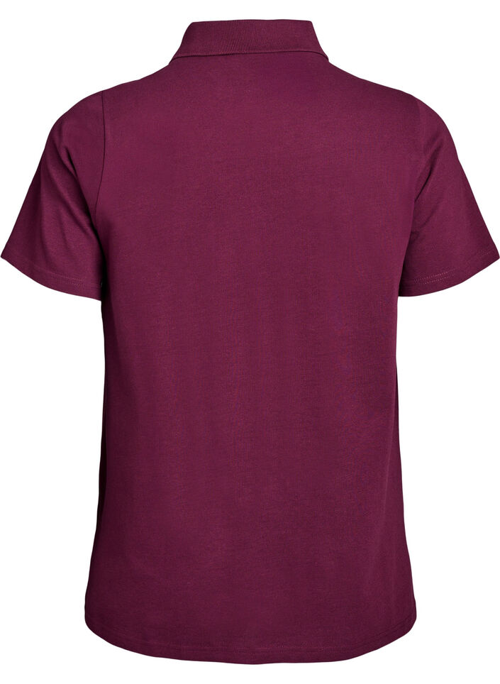 Polo met korte mouwen, Rood, Packshot image number 1