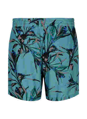 Losse shorts van viscose, Sea Pine Leaf, Packshot image number 1