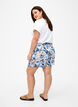 Losse shorts van viscose, Blue Graphic AOP, Model image number 1