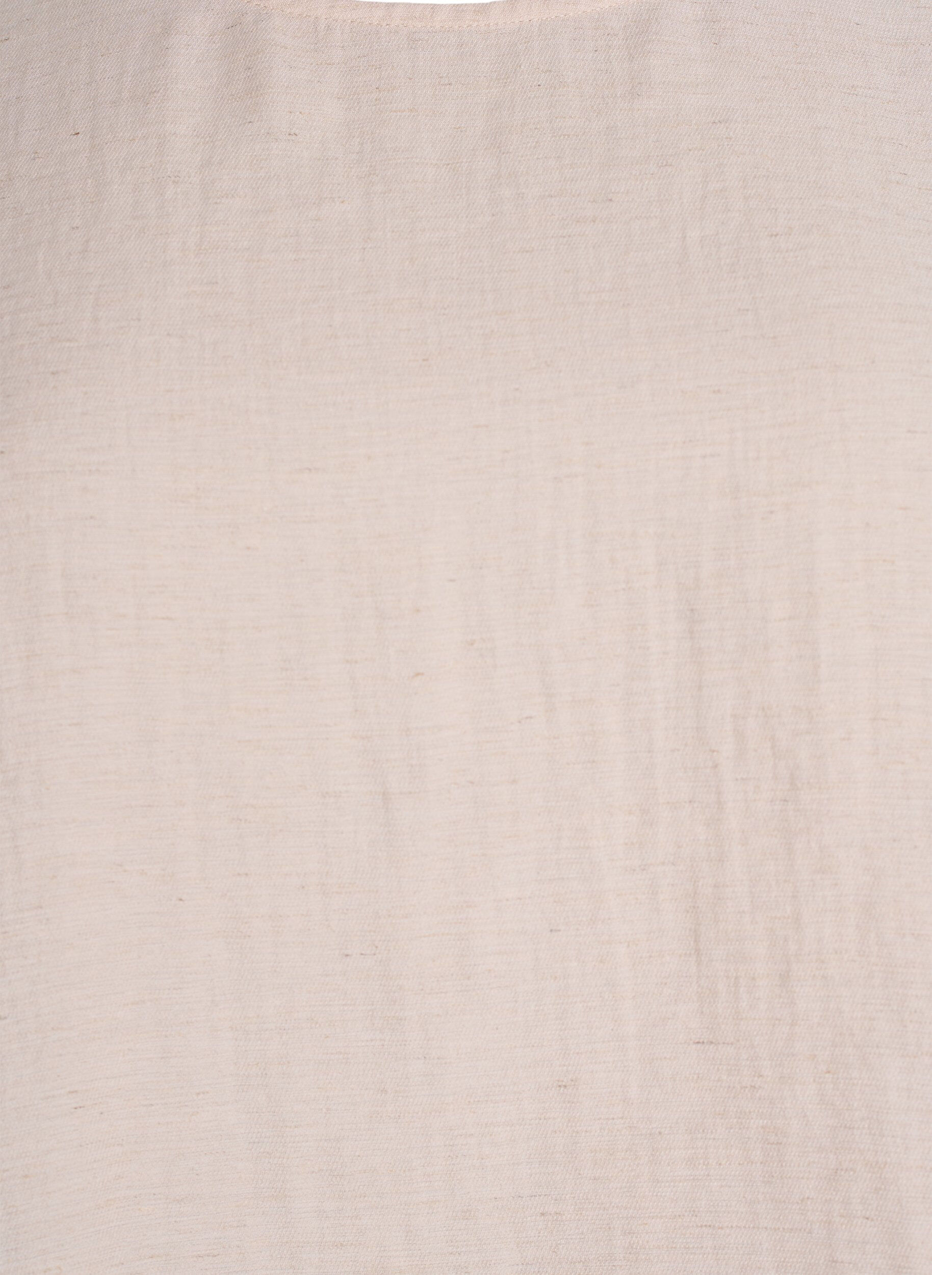 Zizzi Viscosemix blouse met linnen en geplooide schouders, Oranje, Packshot image number 2