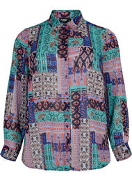 FLASH - Shirt met lange mouwen en bloemenprint, Multi Ethnic 