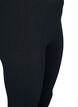 Basisleggings met extra lengte, Zwart, Packshot image number 2