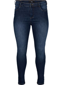 Super smalle jeans met hoge taille