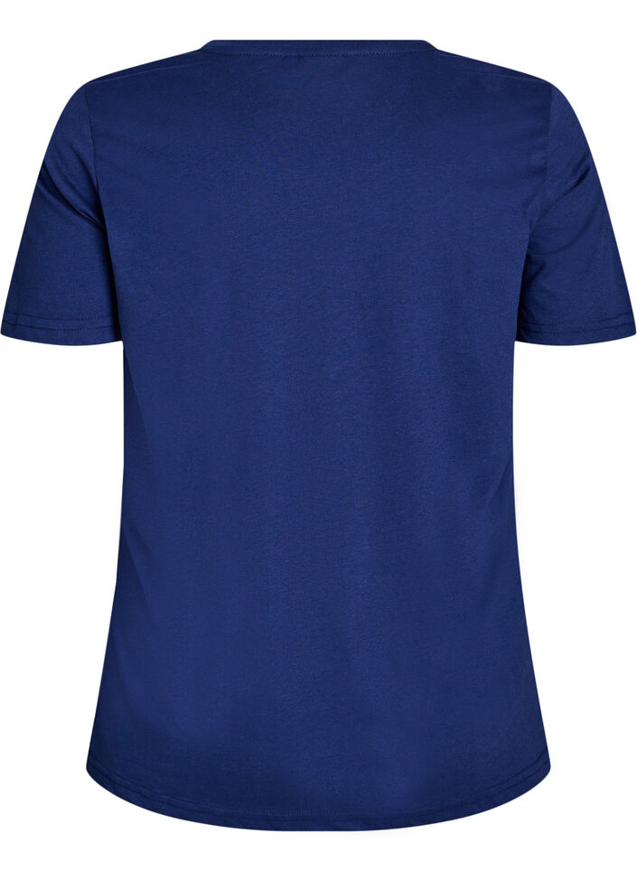 FLASH - T-shirt met motief, Blauw, Packshot image number 1
