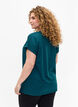 Los trainings-T-shirt met v-hals, Deep Teal, Model image number 1
